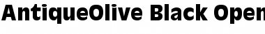 AntiqueOlive Regular Font