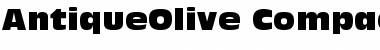 AntiqueOlive Regular Font