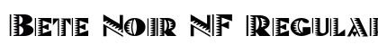 Bete Noir NF Regular preview