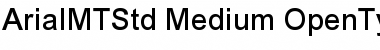 Arial MT Std Font