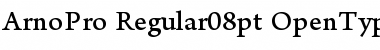 Arno Pro Regular 08pt Font Arno Pro Regular 08pt Font