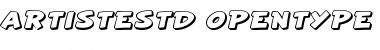 Download Artiste Std Font