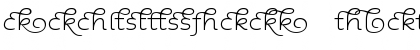 AspectSwashLigatures Light Font