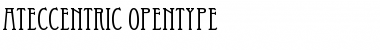 ATEccentric Regular Font