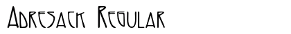 Adresack Regular preview