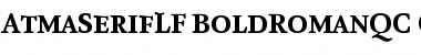 AtmaSerifLF-BoldRomanQC Regular Font