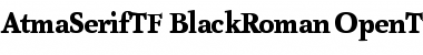 Download AtmaSerifTF-BlackRoman Font