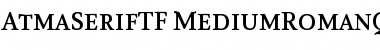 Download AtmaSerifTF-MediumRomanQC Font