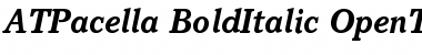 ATPacella Regular Font