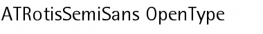 ATRotisSemisans Regular Font