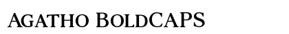 Agatho BoldCAPS Preview