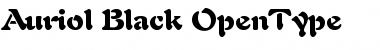 Auriol Black Font