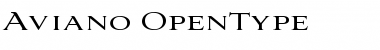 Aviano Regular Font
