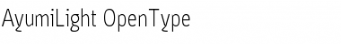 AyumiLight Regular Font