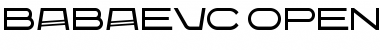 BabaevC Regular Font