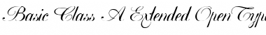 Basic Class A Extended Regular Font