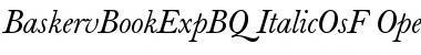 Baskerville Book Expert BQ Regular Font