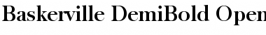 Baskerville-DemiBold Regular Font
