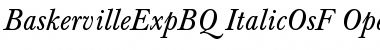 Baskerville Expert BQ Regular Font