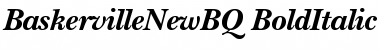 New Baskerville BQ Regular Font