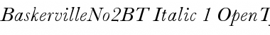 Download Baskerville No.2 Font