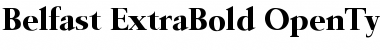 Download Belfast-ExtraBold Font