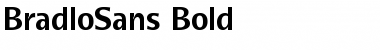 BradloSans Regular Font