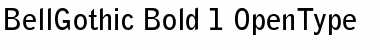 Bell Gothic Bold Font