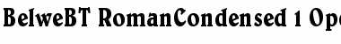 Belwe Condensed Font