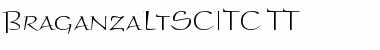 BraganzaLtSCITC TT Regular Font