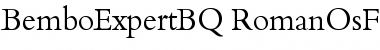 Download BemboExpertBQ-RomanOsF Font