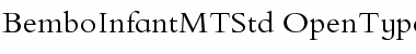 Bembo Infant MT Std Regular Font