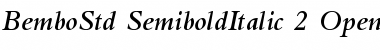 Download Bembo Std Font