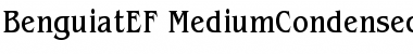 BenguiatEF-MediumCondensed Regular Font