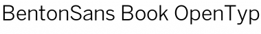 Download BentonSans Font