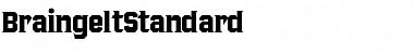 Download BraingeltStandard Font