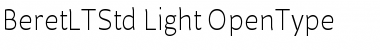 Beret LT Std Light Font