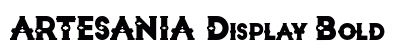 ARTESANIA Display Bold preview