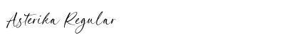 Asterika Regular