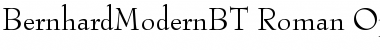 Bernhard Modern Font