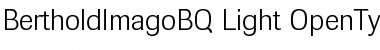 Download Berthold Imago BQ Font