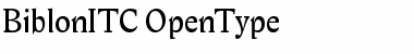 Download Biblon ITC Font