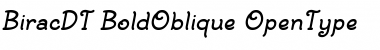 BiracDT Regular Font