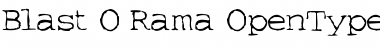 Download Blast-O-Rama Font