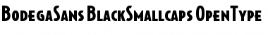 Download BodegaSans-BlackSmallcaps Font