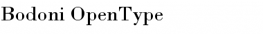 Bodoni Roman Font