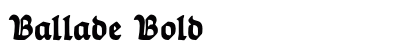 Ballade Bold preview