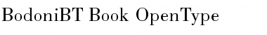 Bodoni Book Font Bodoni Book Font