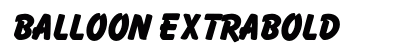Balloon ExtraBold Preview