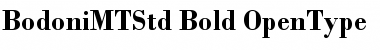 Download Bodoni MT Std Font